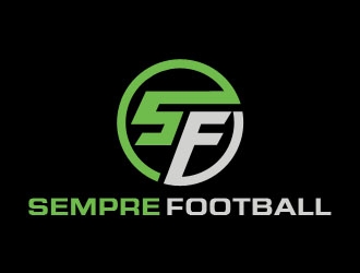 Sempre Football logo design by Benok