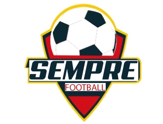 Sempre Football logo design by AamirKhan