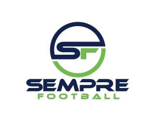Sempre Football logo design by AamirKhan