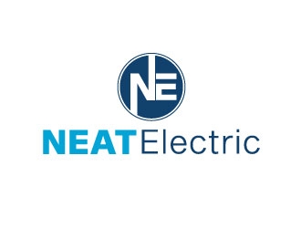 Neat Electric  logo design by aryamaity