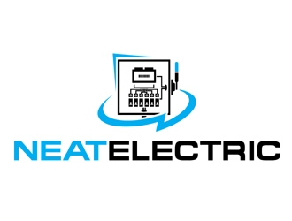 Neat Electric  logo design by MAXR