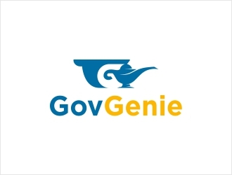 GovGenie or GovGenie.com logo design by Shabbir