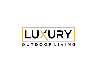 luxury outdoor living logo design by haidar