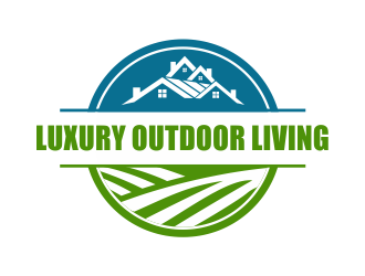 luxury outdoor living logo design by Girly