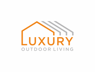 luxury outdoor living logo design by checx