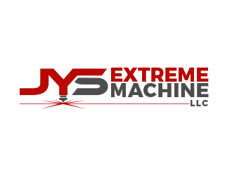 Jys extreme machine llc logo design by scriotx