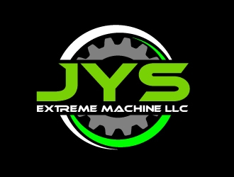 Jys extreme machine llc logo design by AamirKhan