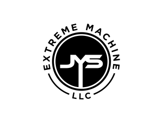 Jys extreme machine llc logo design by N3V4