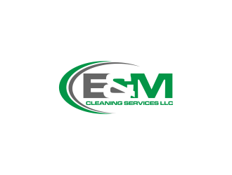 E&M Cleaning Services LLC logo design by haidar