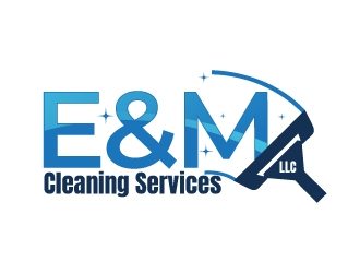 E&M Cleaning Services LLC logo design by nexgen