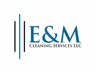 E&M Cleaning Services LLC logo design by hopee