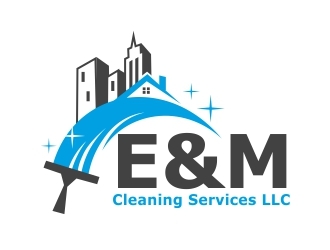 E&M Cleaning Services LLC logo design by ruki