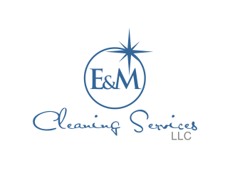 E&M Cleaning Services LLC logo design by serprimero