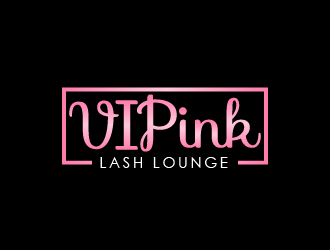 VIPink Lash Lounge logo design by logy_d