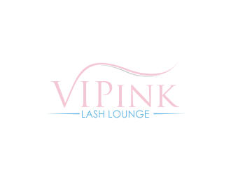 VIPink Lash Lounge logo design by qqdesigns