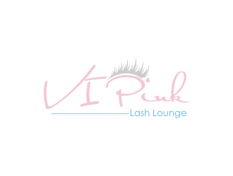 VIPink Lash Lounge logo design by qqdesigns