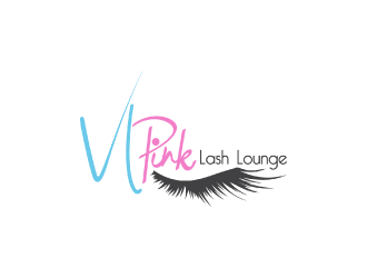 VIPink Lash Lounge logo design by nona