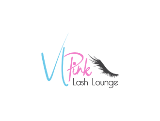 VIPink Lash Lounge logo design by nona