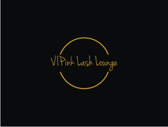 VIPink Lash Lounge logo design by logitec