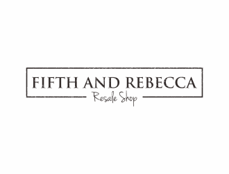 Fifth and Rebecca   (the Resale Shop) (Resale Shop) logo design by Editor