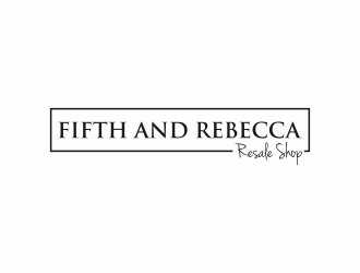 Fifth and Rebecca   (the Resale Shop) (Resale Shop) logo design by Editor