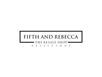 Fifth and Rebecca   (the Resale Shop) (Resale Shop) logo design by Jhonb