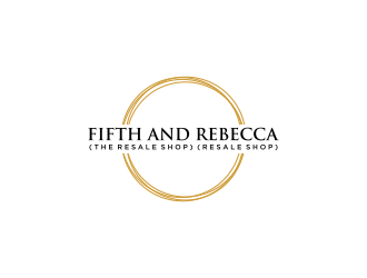 Fifth and Rebecca   (the Resale Shop) (Resale Shop) logo design by luckyprasetyo