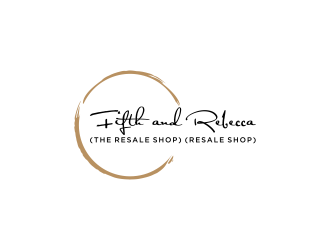 Fifth and Rebecca   (the Resale Shop) (Resale Shop) logo design by luckyprasetyo