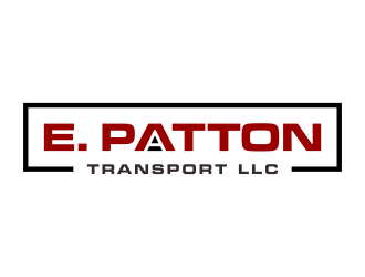 E. Patton transport llc logo design by p0peye