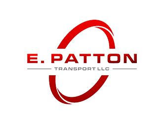 E. Patton transport llc logo design by EkoBooM