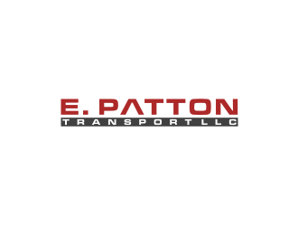 E. Patton transport llc logo design by bricton