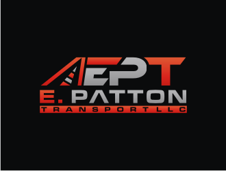 E. Patton transport llc logo design by bricton