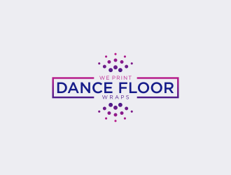 We Print Dance Floor Wraps logo design by diki