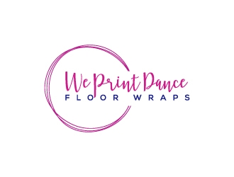 We Print Dance Floor Wraps logo design by aryamaity
