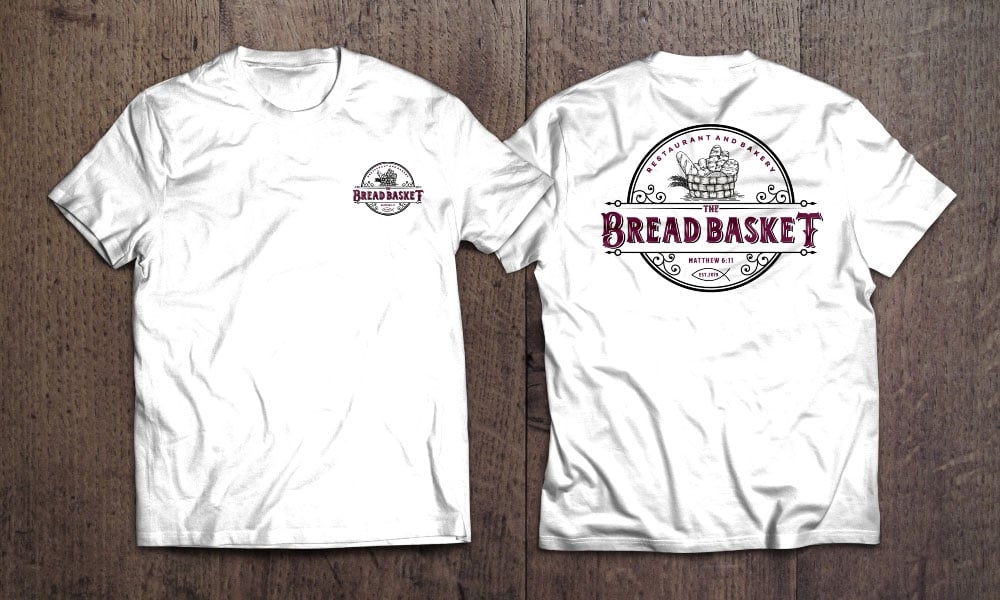 The Bread Basket logo design by Boomstudioz