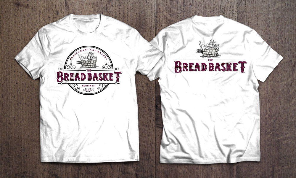The Bread Basket logo design by Boomstudioz