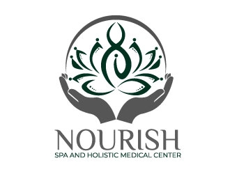 Nourish logo design by robiulrobin