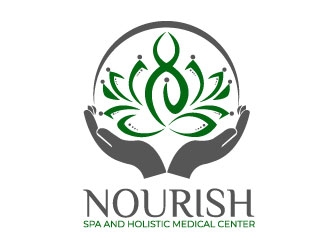 Nourish logo design by robiulrobin