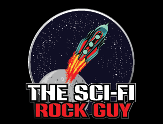 The Sci-Fi Rock Guy logo design by SiliaD