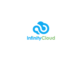 Infinity Cloud logo design by enan+graphics