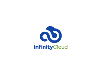 Infinity Cloud logo design by enan+graphics