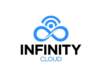 Infinity Cloud logo design by iamjason