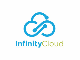 Infinity Cloud logo design by agus