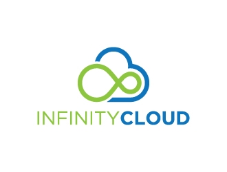 Infinity Cloud logo design by lokiasan