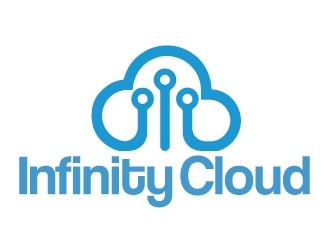Infinity Cloud logo design by AamirKhan