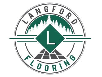Langford Flooring logo design by REDCROW