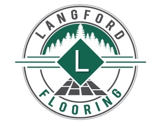 Langford Flooring Logo Design