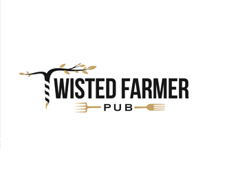 Twisted Farmer Pub logo design by ProfessionalRoy
