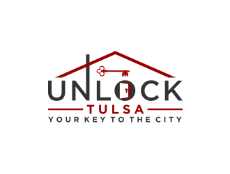 Unlock Tulsa logo design by bricton