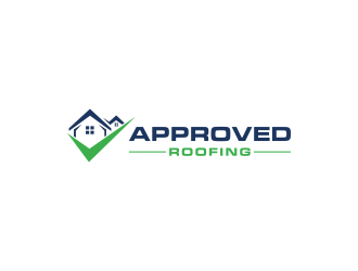 Approved Roofing logo design by kaylee